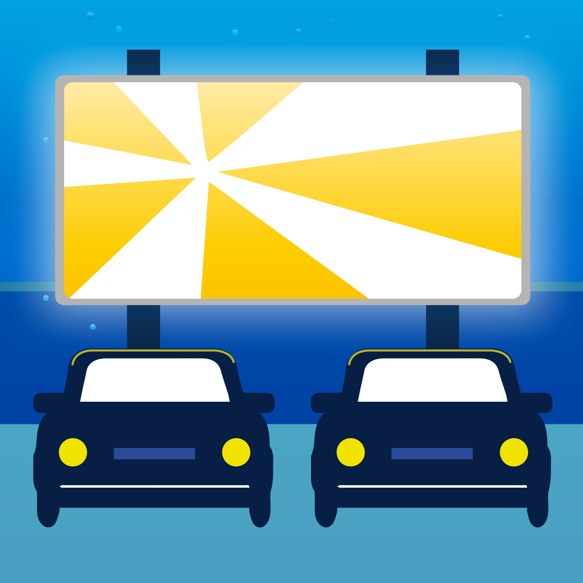 Ir a un autocinema