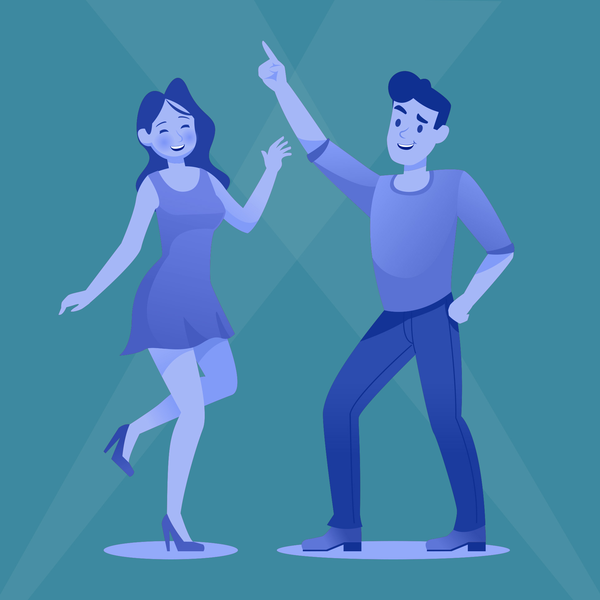 Bailar con un desconocido
