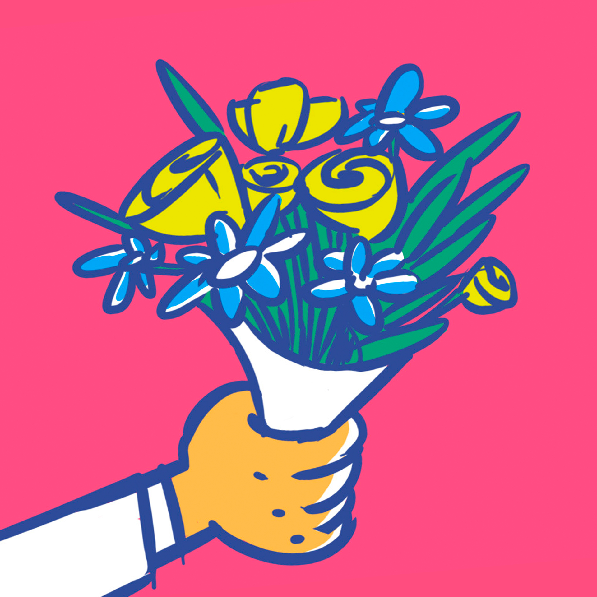 Regalar flores